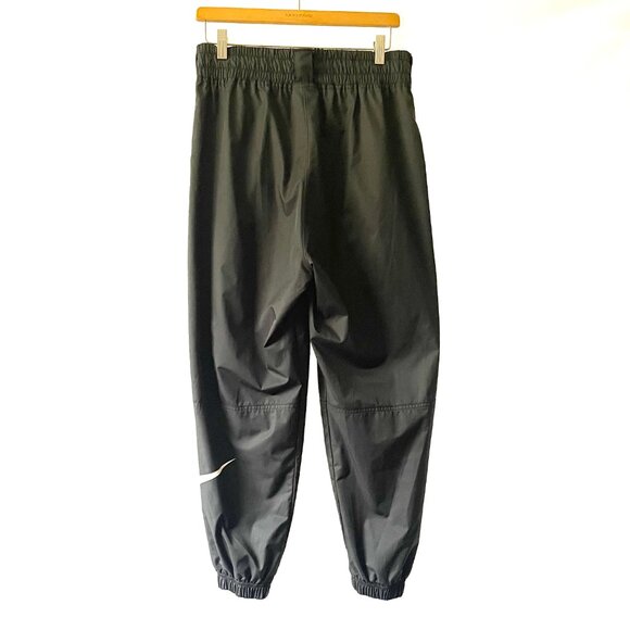 Nike Women’s Lightweight Athletic Track Pants Medium Black Parachute Pants - Picture 6 of 9